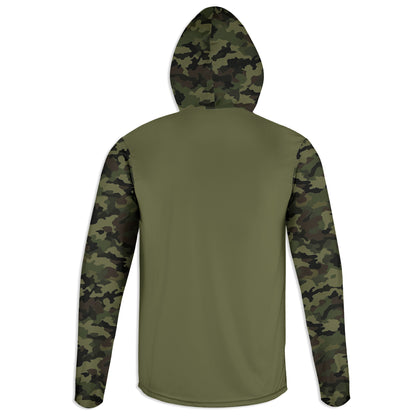 Men's Gun Flag CAMO HOODIE / T-SHIRT / LONG SLEEVE TEE / PULLOVER / SWEATSHIRT