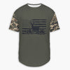 Men's Buck Flag CAMO HOODIE / T-SHIRT / LONG SLEEVE TEE / PULLOVER / SWEATSHIRT