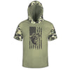 Men's Bass Fisherman Camo HOODIE / T-SHIRT / LONG SLEEVE TEE / PULLOVER / SWEATSHIRT