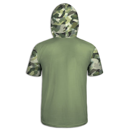 Men's Bass Fishing Flag CAMO HOODIE / T-SHIRT / LONG SLEEVE TEE / PULLOVER / SWEATSHIRT