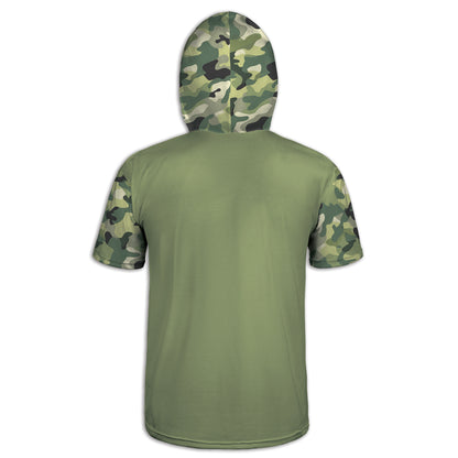 Men's Bass Fishing Flag CAMO HOODIE / T-SHIRT / LONG SLEEVE TEE / PULLOVER / SWEATSHIRT