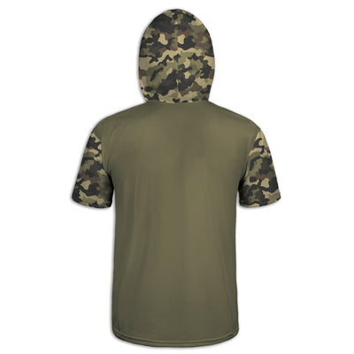 Men's Fishing Pole Flag CAMO HOODIE / T-SHIRT / LONG SLEEVE TEE / PULLOVER / SWEATSHIRT