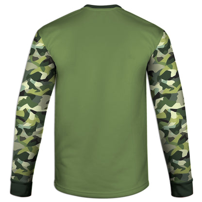 Men's Bass Fishing Flag CAMO HOODIE / T-SHIRT / LONG SLEEVE TEE / PULLOVER / SWEATSHIRT
