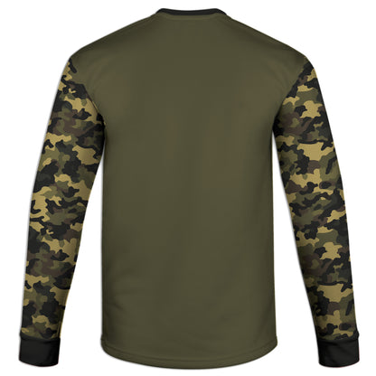 Men's Fishing Pole Flag CAMO HOODIE / T-SHIRT / LONG SLEEVE TEE / PULLOVER / SWEATSHIRT