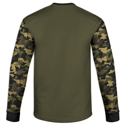 Men's Fishing Pole Flag CAMO HOODIE / T-SHIRT / LONG SLEEVE TEE / PULLOVER / SWEATSHIRT