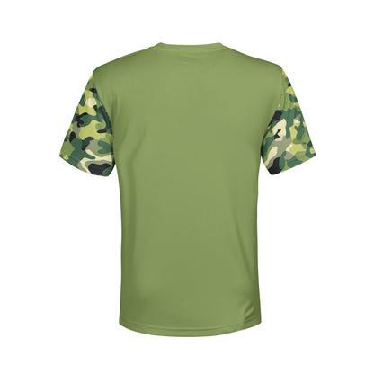 Men's Bass Fishing Flag CAMO HOODIE / T-SHIRT / LONG SLEEVE TEE / PULLOVER / SWEATSHIRT