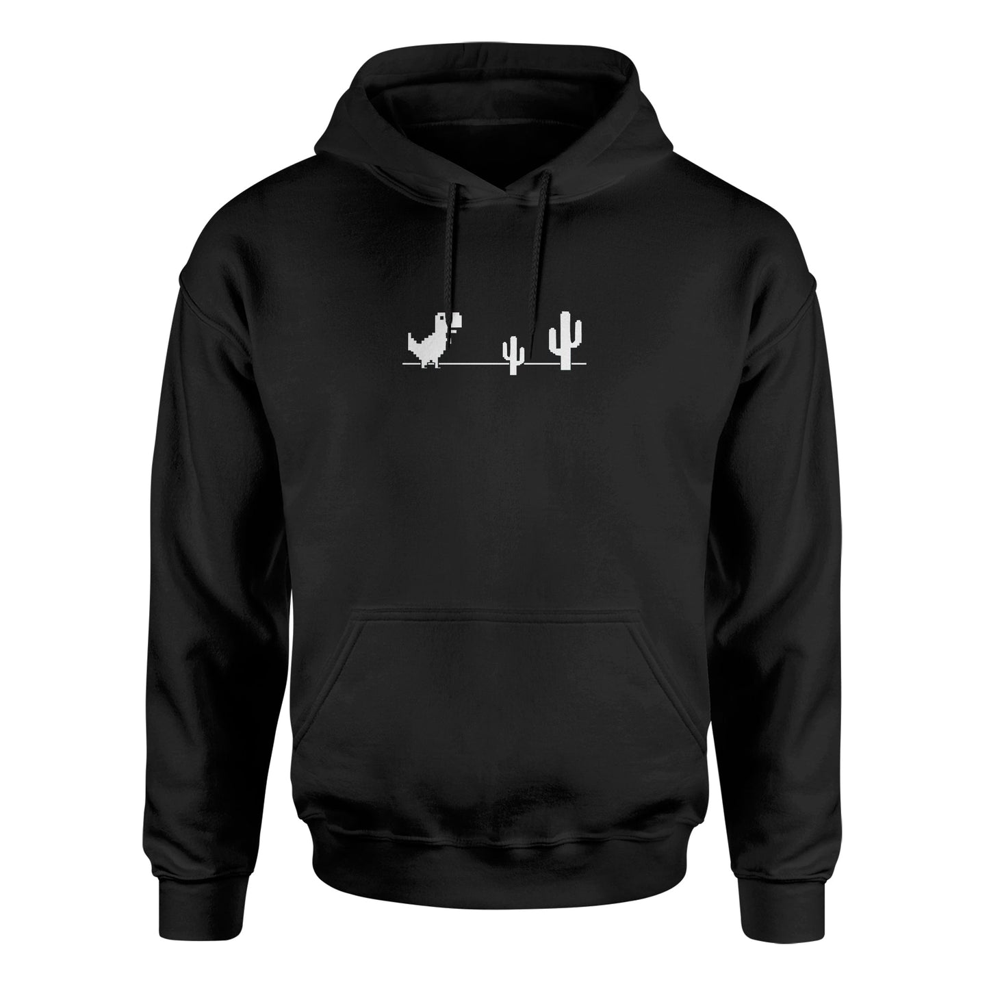 T-Rex Running - Biblend Hoodie - Unisex