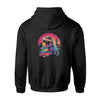 Neon T-Rex - Biblend Hoodie - Unisex