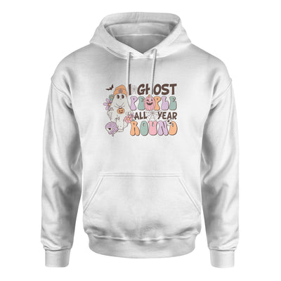 "I Ghost People All Year Round" - Biblend Hoodie - Unisex