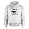 Dino Exercise Motivation - Biblend Hoodie - Unisex