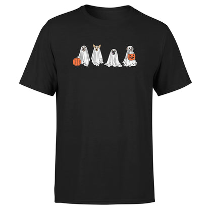 Trick or Treat Dogs - Cotton T-Shirt - Unisex