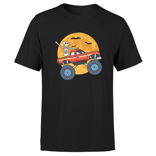 Skeleton Truck - Cotton T-Shirt - Unisex