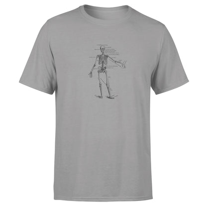Skeleton Anatomy - Cotton T-Shirt - Unisex