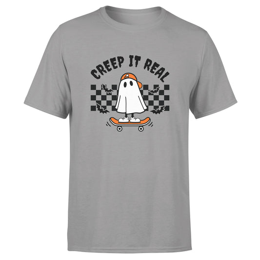 "Creep It Real" - Cotton T-Shirt - Unisex