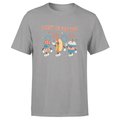 Party in the USA - Cotton T-Shirt - Youth / Adult Unisex Size