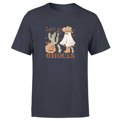 "Let's Go Ghouls" - Cotton T-Shirt - Unisex