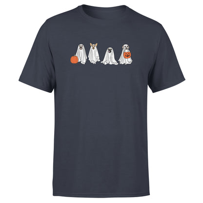 Trick or Treat Dogs - Cotton T-Shirt - Unisex