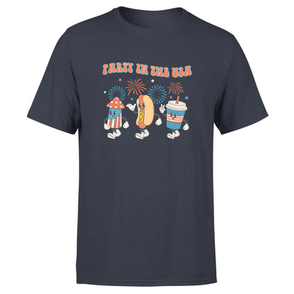 Party in the USA - Cotton T-Shirt - Youth / Adult Unisex Size