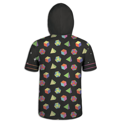 Intergalactic Sasquatch - Unisex Lightweight Short Sleeve Hoodie - #2