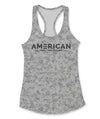 American Print and Design - Women's Camo Racerback Tank